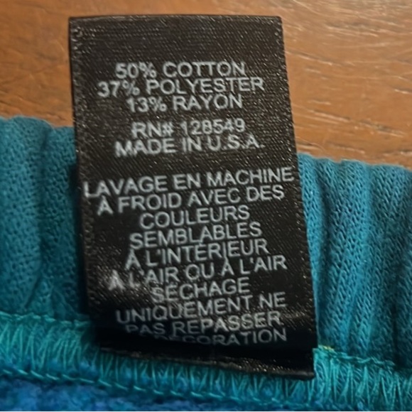 Aviator Nation women’s blue sweatpants elastic drawstring waist XS - Picture 6 of 7